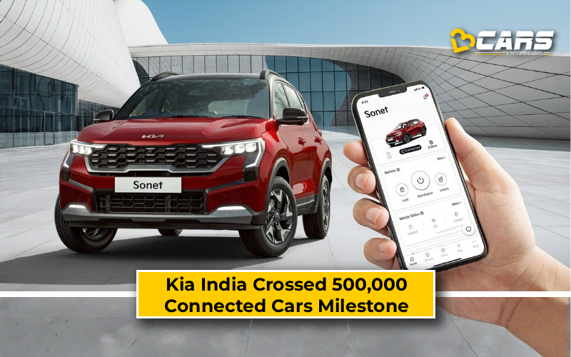 Kia India Crossed 500,000 Connected Cars Milestone